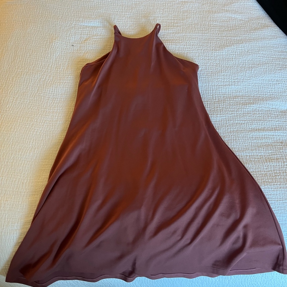 Girlfriend Collective Athletic Dress- Dusty Rose